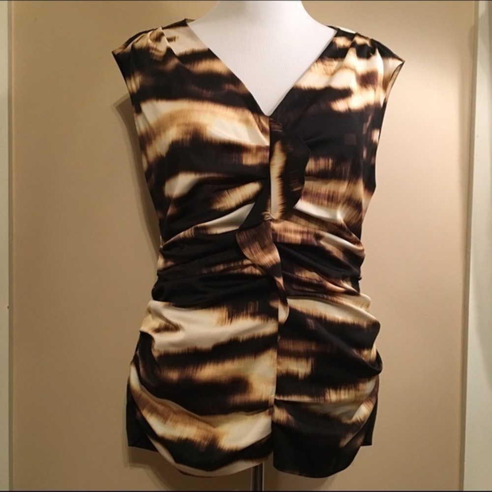 Ann Taylor print top